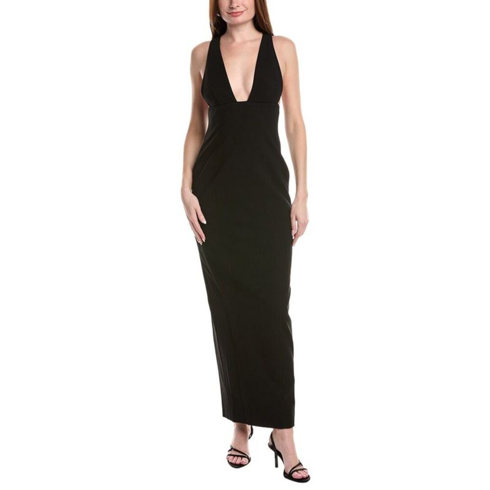 Sans Faff Womens  Stella Maxi Gown, Black